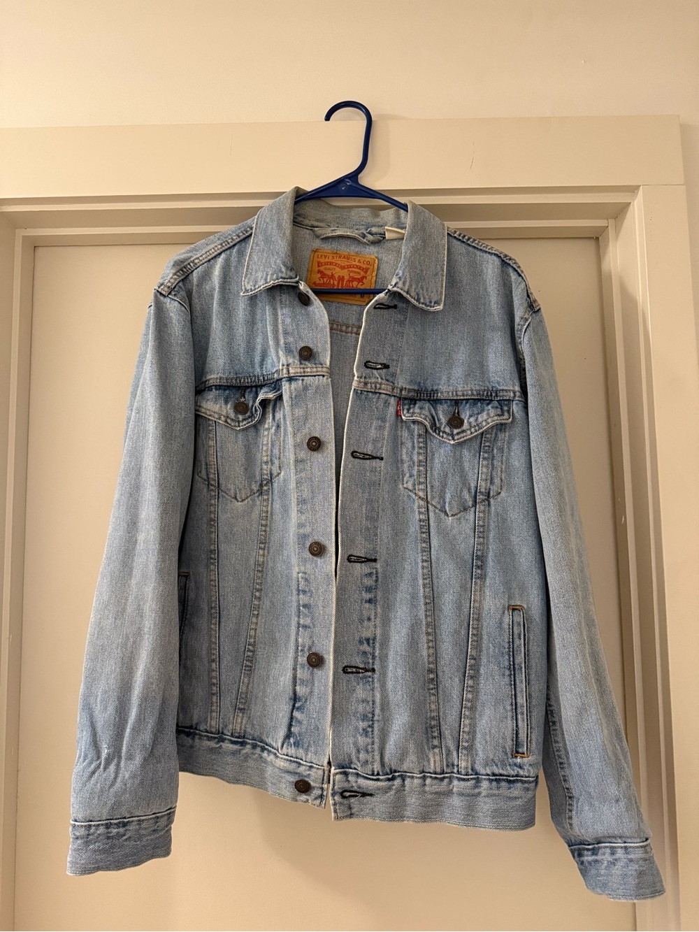 Levi's Light Blue Denim Trucker Jacket - Men's
